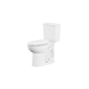[250AA809.020] EcoStrength Aspirations Two-Piece 0.80 gpf/3 Lpf Chair Height Elongated Toilet Less Seat - White