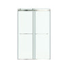 [AM00855400.295] Aspirations 48 x 72-Inch Frameless Sliding Shower Door - Brushed Nickel