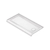 [A8019T-RHO.020] Aspirations 60 x 30-Inch Single Threshold Shower Base With Right-Hand Drain - White