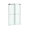 [AM00855400.295] Aspirations 48 x 72-Inch Frameless Sliding Shower Door - Brushed Nickel