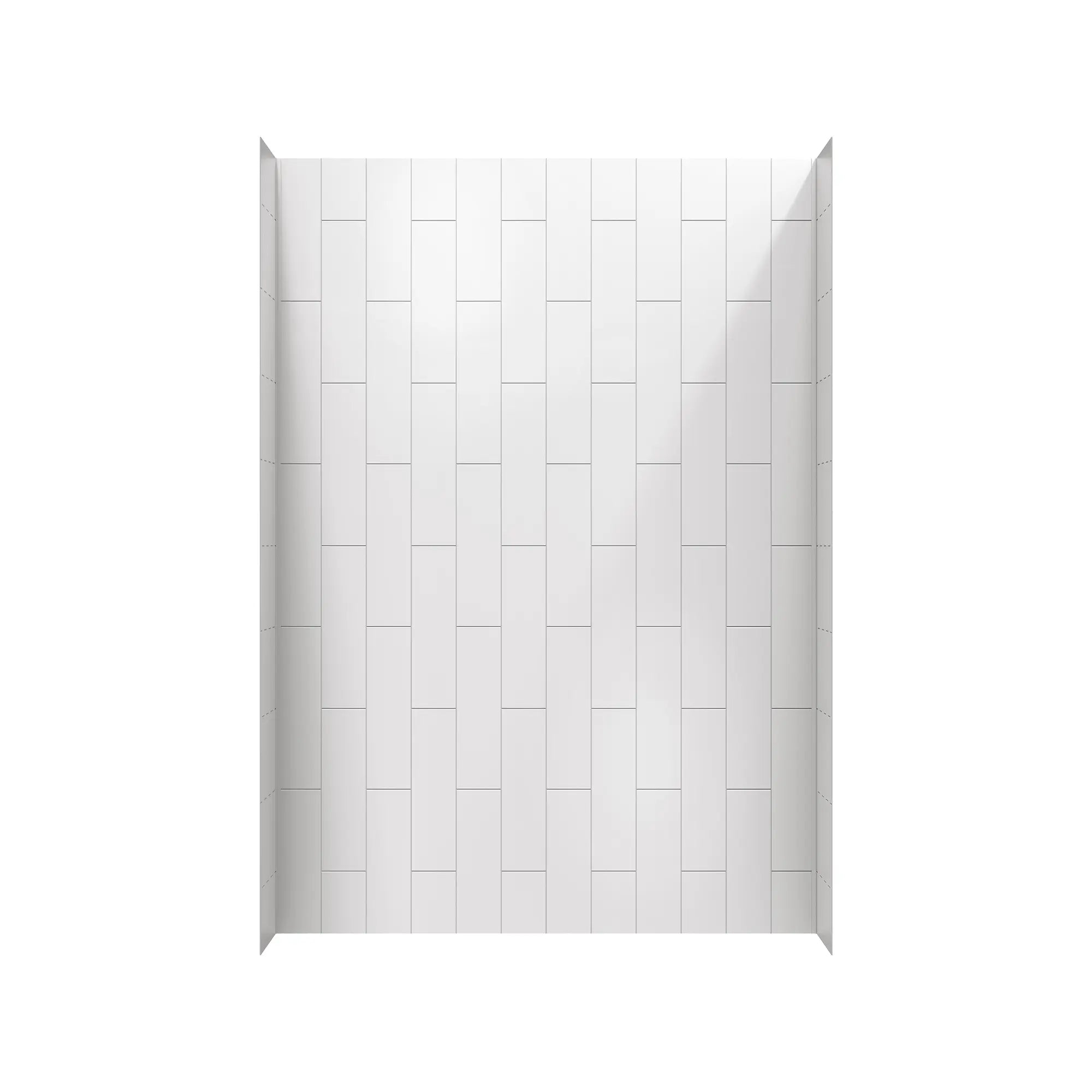 Aspirations - ensemble de parois de douche en carreaux verticaux 60 x 36 x 84 pouces // BLANC // 193191_Aspirations_SiloFront_2951SWT36.020_0001_APRIL2023_0_CDNwebp_8eb3b6c8-e630-44bb-bf74-9a3b287bd0ea.webp