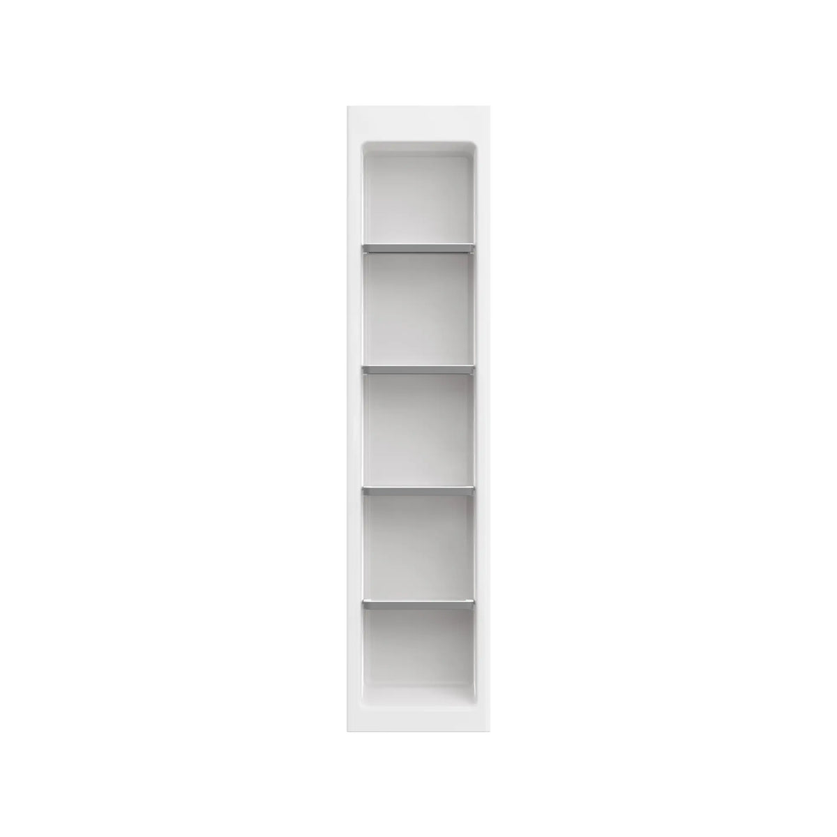 Aspirations - étagère murale adaptable de 15 x 65 pouces // BLANC // 193195_Aspirations_SiloFront_7192000.020_0001_APRIL2023_0_CDNwebp_bfdb9a66-51e2-456e-a708-53c3cbb9abf6.webp