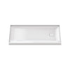 [A8021T-RHO.020] Aspirations 60 x 36-Inch Single Threshold Shower Base With Right Hand-Drain - White