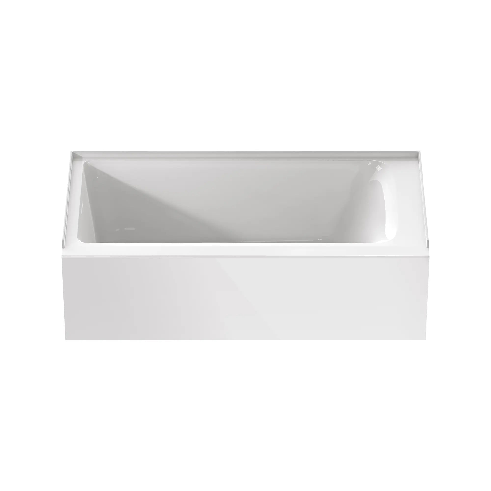 Aspirations - baignoire à tablier intégral de 60 x 30 pouces avec drain à gauche // 60 X 30 IN / LEFT / BLANC // 193202_Aspirations_SiloFront_2963202.020_0001_MAY2023_0_CDNwebp.webp