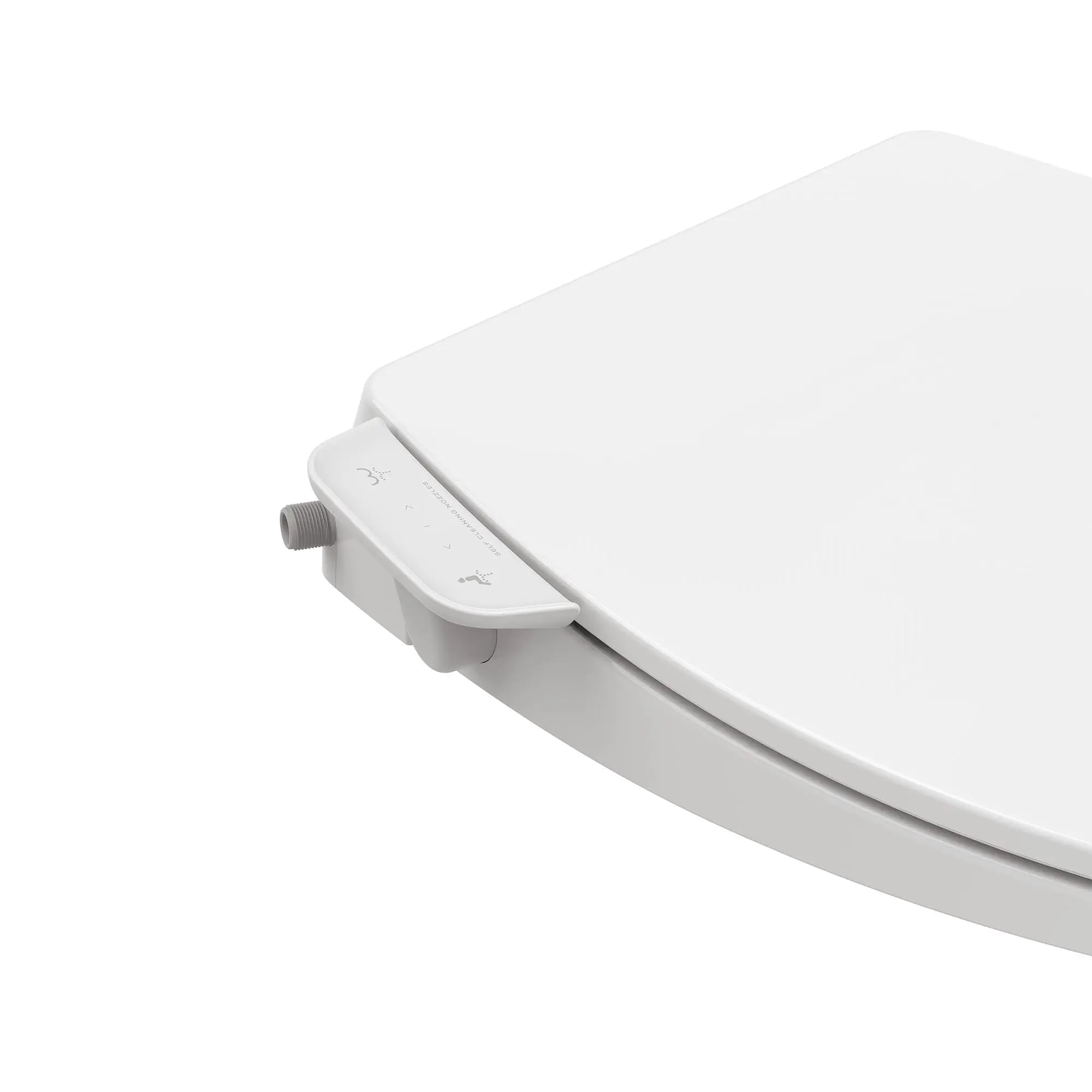 AquaWash® Essentials - siège de bidet SpaLet® non électrique avec commande manuelle // BLANC // 199744_Aquawash_SiloDetail_8043A60G.020_0001_July2023_CDNwebp.webp