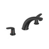 Colony® PRO Bathtub Faucet Trim With Lever Handles for Flash® Rough-In Valve // MATTE BLACK // 231616_ColonyPro_SiloRight_T075920.243_0001_Oct2023_CDNwebp.webp