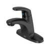 Colony® PRO 4-Inch Centerset Single-Handle Bathroom Faucet 1.2 gpm/4.5 Lpm Less Drain With Lever Handle // MATTE BLACK // 231628_ColonyPro_SiloLeft_7075004.243_0001_Oct2023_CDNwebp.webp