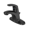 Colony® PRO 4-Inch Centerset Single-Handle Bathroom Faucet 1.2 gpm/4.5 L/min With Lever Handle // MATTE BLACK // 231629_ColonyPro_SiloLeft_7075005.243_0001_Oct2023_CDNwebp.webp
