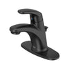 Colony® PRO Single Hole Single-Handle Bathroom Faucet 1.2 gpm/4.5 L/min With Lever Handle // MATTE BLACK // 231634_ColonyPro_SiloLeft_7075100.243_0001_Oct2023_CDNwebp.webp