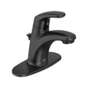 Colony® PRO Single Hole Single-Handle Bathroom Faucet 1.2 gpm/4.5 L/min With Lever Handle // MATTE BLACK // 231636_ColonyPro_SiloRight_7075100.243_0001_Oct2023_CDNwebp.webp