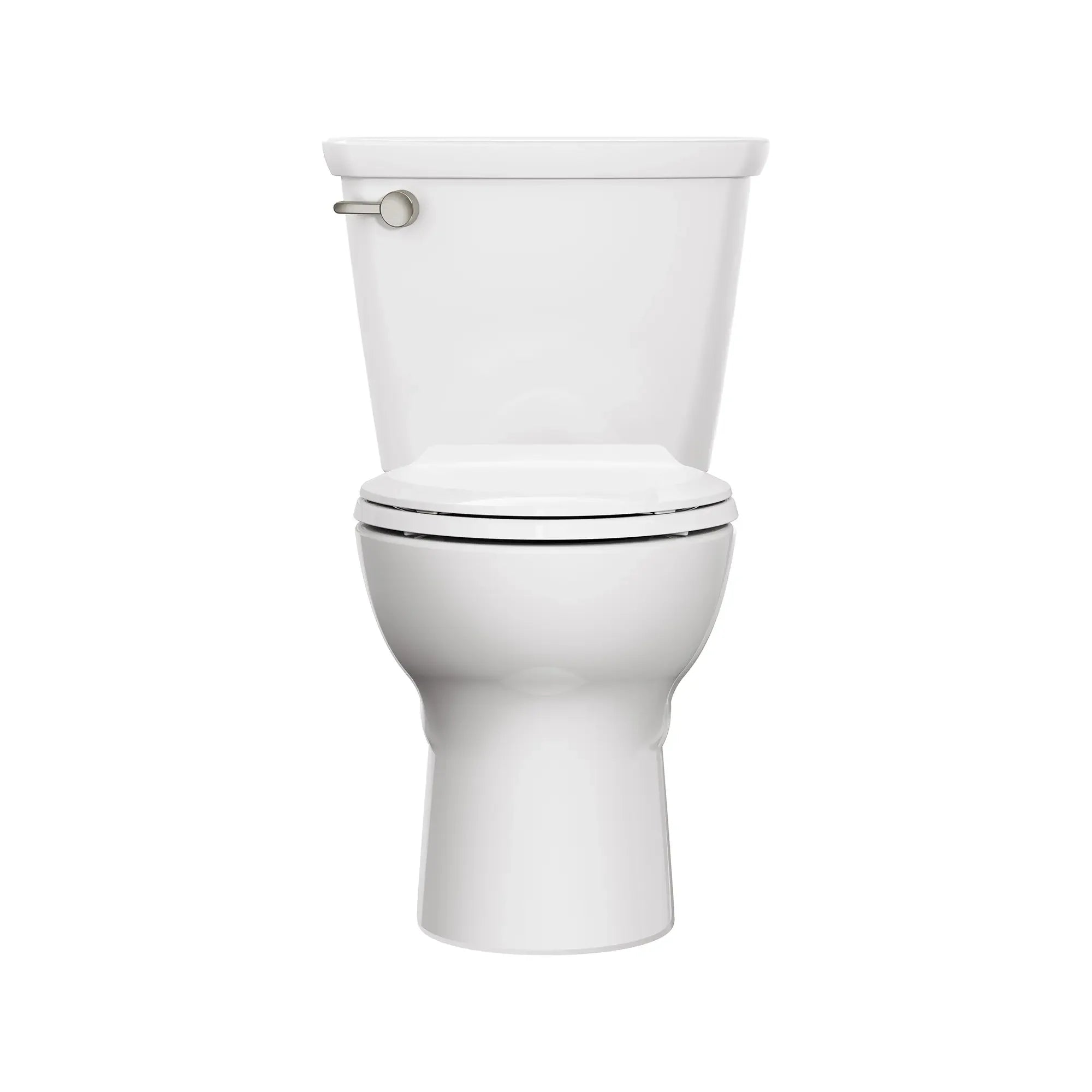 Toilette Cadet® PRO, 2 pièces, 1,28 gpc/4,8 lpc, à cuvette allongée à hauteur de chaise, sans siège // BLANC // 231787_CadetPro_SiloFront_215AA104.020_0001_Oct2023_CDNwebp_50051330-a355-4ca1-afc4-b2619995bd15.webp