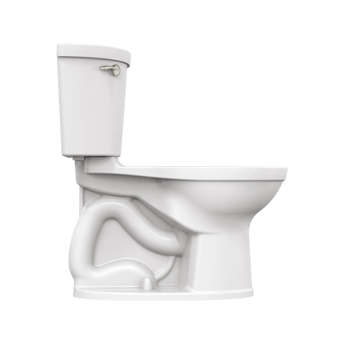 Toilette Champion® PRO, 2 pièces, 1,28 gpc/4,8 lpc, à cuvette allongée à hauteur de chaise, sans siège // BLANC // 231790_ChampionPro_SiloSide_211AA104.020_0001_Oct2023_CDNwebp.webp