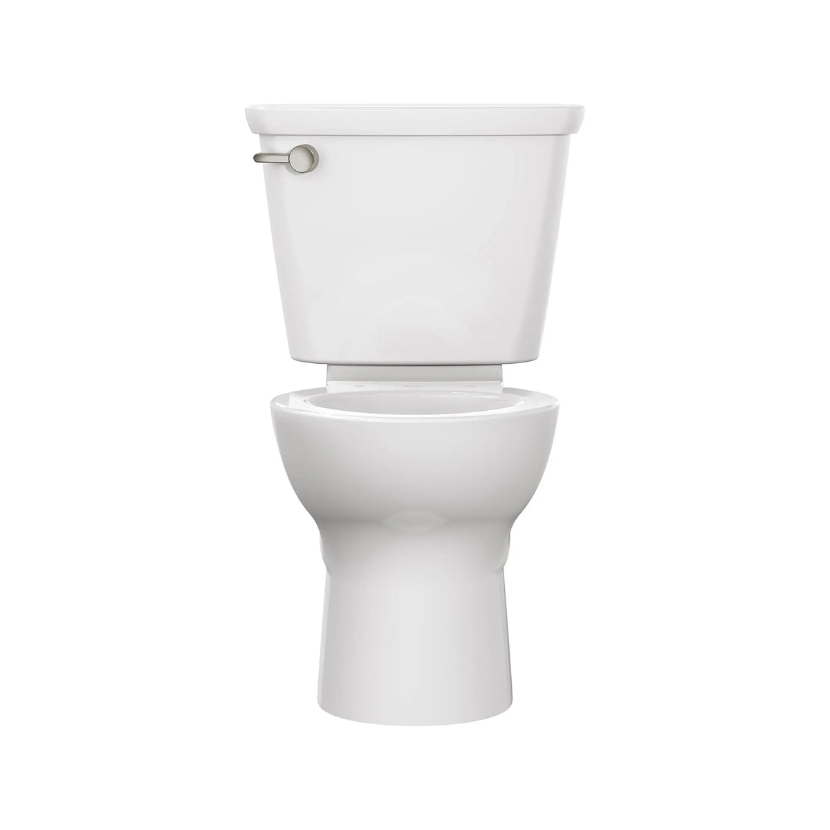 Toilette Cadet® PRO, 2 pièces, 1,28 gpc/4,8 lpc, à cuvette allongée à hauteur de chaise, sans siège // BLANC // 231799_CadetPro_SiloFront_215AA104.020_0002_Oct2023_CDNwebp.webp