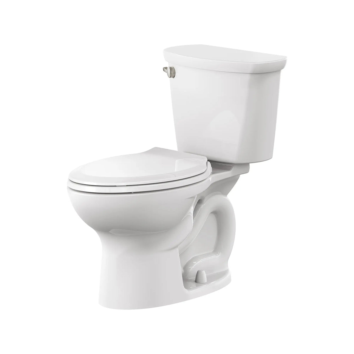 Toilette Cadet® PRO, 2 pièces, 1,28 gpc/4,8 lpc, à cuvette allongée à hauteur de chaise, sans siège // BLANC // 231807_CadetPro_SiloLeft_215AA104.020_0001_Oct2023_CDNwebp.webp