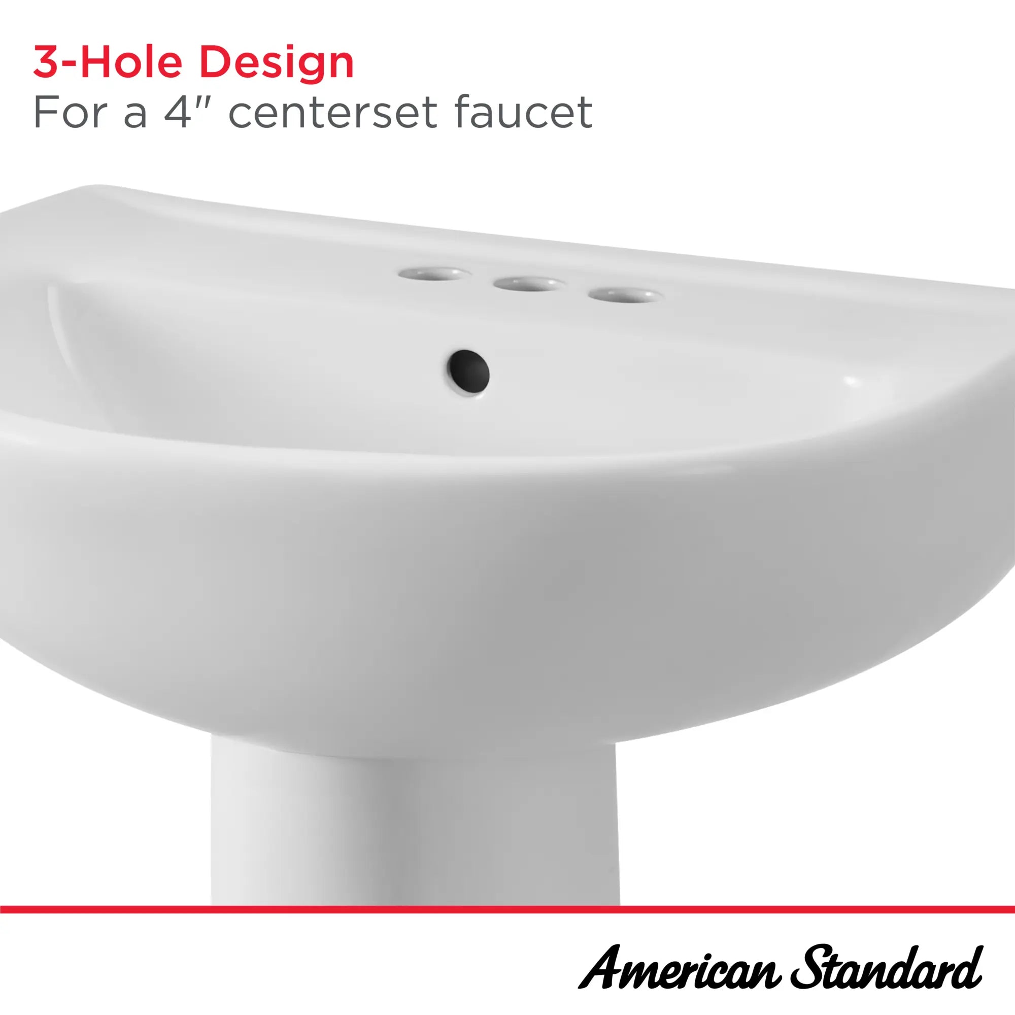 Evolution® - lavabo sur colonne de 24 po et centres de 4 po // BLANC // 233805_Mainstream_Infographic_0467400R_0002_NOV2023_1_CDNwebp.webp