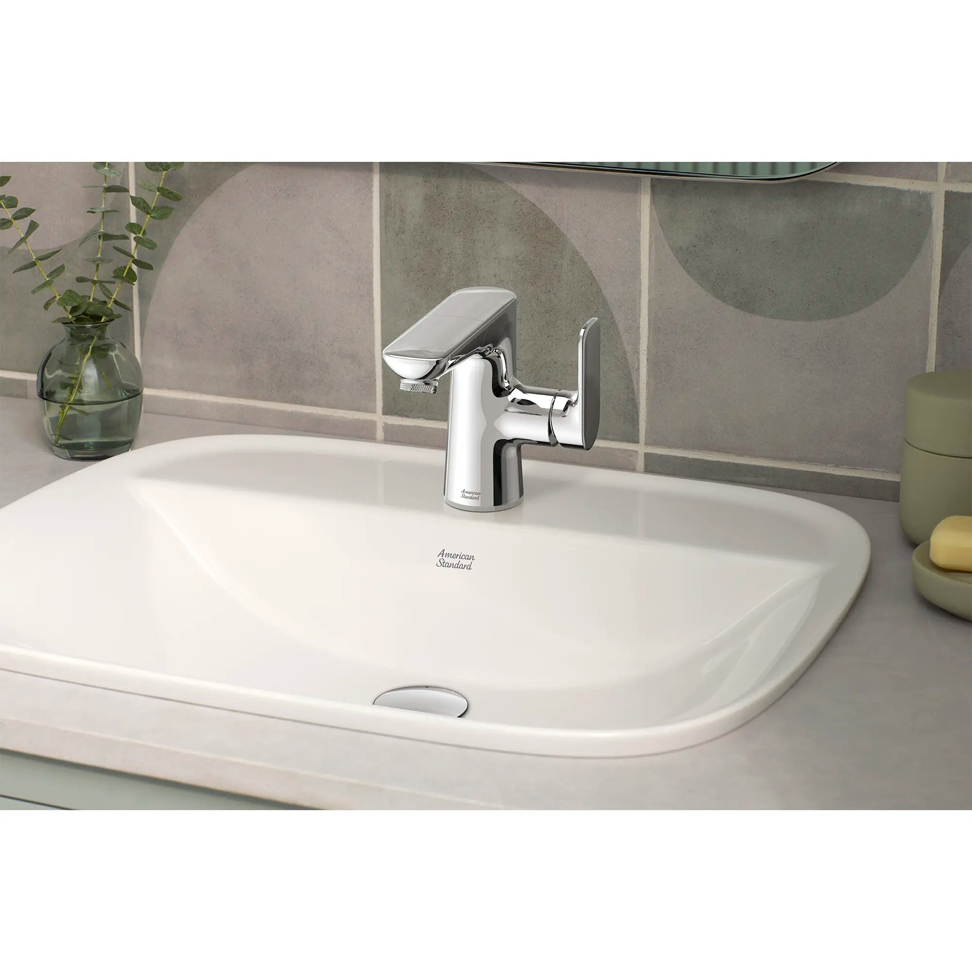 Aspirations - robinet de salle de bain rétractable à poignée simple à levier, 1,2 gpm/ 4,5 L/min // CHROME POLI // 233906_Aspirations_EnvironmentCloseUp_7061121.002_1721001.020_0001_Nov2023_CDNwebp.webp