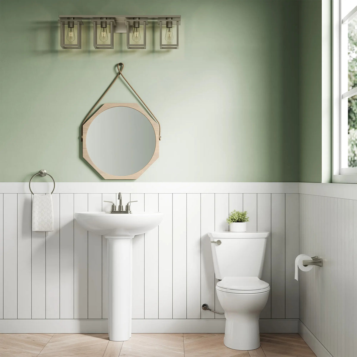 Toilette Cadet® PRO, 2 pièces, 1,28 gpc/4,8 lpc, à cuvette allongée à hauteur de chaise, sans siège // BLANC // 234040_Kenridge_EnvironmentFull_1037042950_0236411.020_215AA104.020_0001_Nov2023_CDNwebp.webp