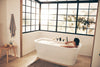 Aspirations 60 x 34-Inch Freestanding Bathtub With White Drain and Overflow // WHITE // 234049_Aspirations_Lifestyle_T061901.243_2967004.020_0001_Dec2023_CDNwebp.webp