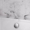 Colony® PRO Bathtub Faucet Trim With Lever Handles for Flash® Rough-In Valve // CHROME // 234055_ColonyPro_EnvironmentCloseUp_T075920.002_0001_Dec2023_CDNwebp.webp