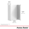 Aspirations 60 x 32 x 84-Inch Vertical Tile Shower Wall Set // WHITE // 238000_Aspirations_Infographic_2951SWT32_0005_JAN2024_CDNwebp.webp