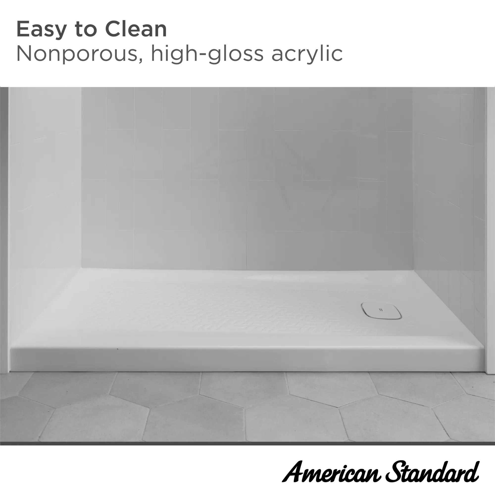 Aspirations - base de douche à seuil unique de 60 x 30 pouces avec drain à droite // 60 X 30 IN / RIGHT / BLANC // 238045_Aspirations_Infographic_A8019T-RHO_0001_JAN2024_CDNwebp.webp