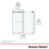 Aspirations 60 x 60-Inch Frameless Sliding Bathtub Door // SILVER SHINE // 238058_Aspirations_Infographic_AM00853400_0005_JAN2024_CDNwebp.webp