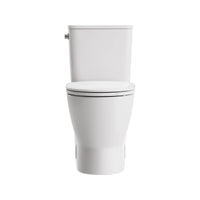 [251AA809.020] Toilette allongée Aspirations EcoStrength, deux pièces, à hauteur de chaise avec siège, 0,80 gpc/ 3,0 Lpc - Blanc