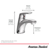 Colony® PRO Single Hole Single-Handle Bathroom Faucet 1.2 gpm/4.5 Lpm Less Drain With Lever Handle // CHROME // 239521_ColonyPro_Infographic_7075104_0003_MAR2024_CDNwebp.webp