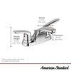 Colony® PRO 4-Inch Centerset 2-Handle Bathroom Faucet 1.2 gpm/4.5 L/min With Lever Handles // CHROME // 239525_ColonyPro_Infographic_7075200_0002_MAR2024_CDNwebp.webp