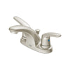 Colony® PRO 4-Inch Centerset 2-Handle Bathroom Faucet 1.2 gpm/4.5 Lpm With Lever Handles //   BRUSHED NICKEL // 239572_Colony_SiloLeft_7075200.295_0001_MARCH2024_CDNwebp.webp