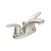 Colony® PRO 4-Inch Centerset 2-Handle Bathroom Faucet 1.2 gpm/4.5 Lpm With Lever Handles //   BRUSHED NICKEL // 239573_Colony_SiloRight_7075200.295_0001_MARCH2024_CDNwebp.webp