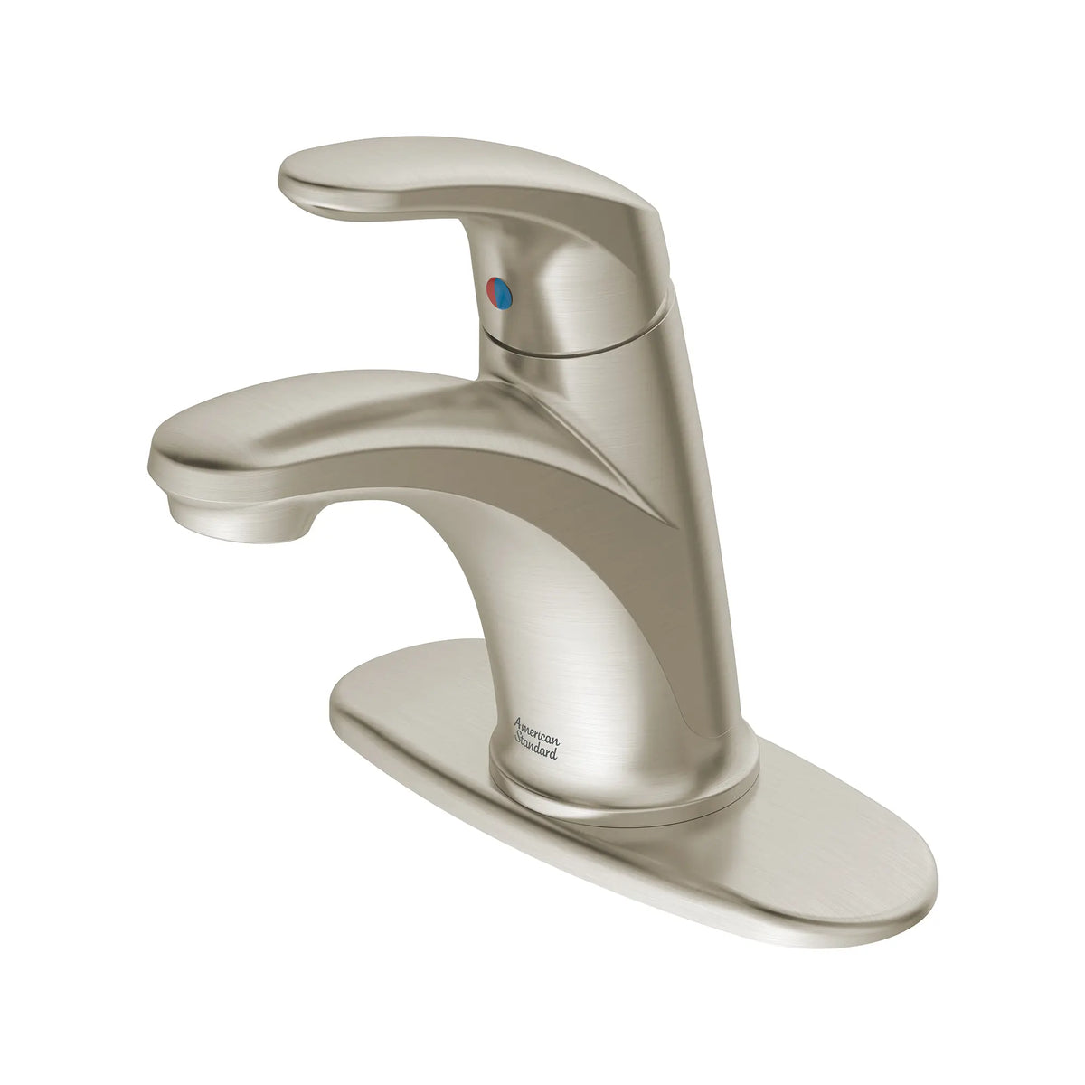 Colony® PRO - Robinet de salle de bain monotrou à poignée unique 1,2 gpm/4,5 L/min avec poignée à levier // NICKEL BROSSÉ // 239598_Colony_SiloLeft_7075104.295_0001_MARCH2024_CDNwebp.webp