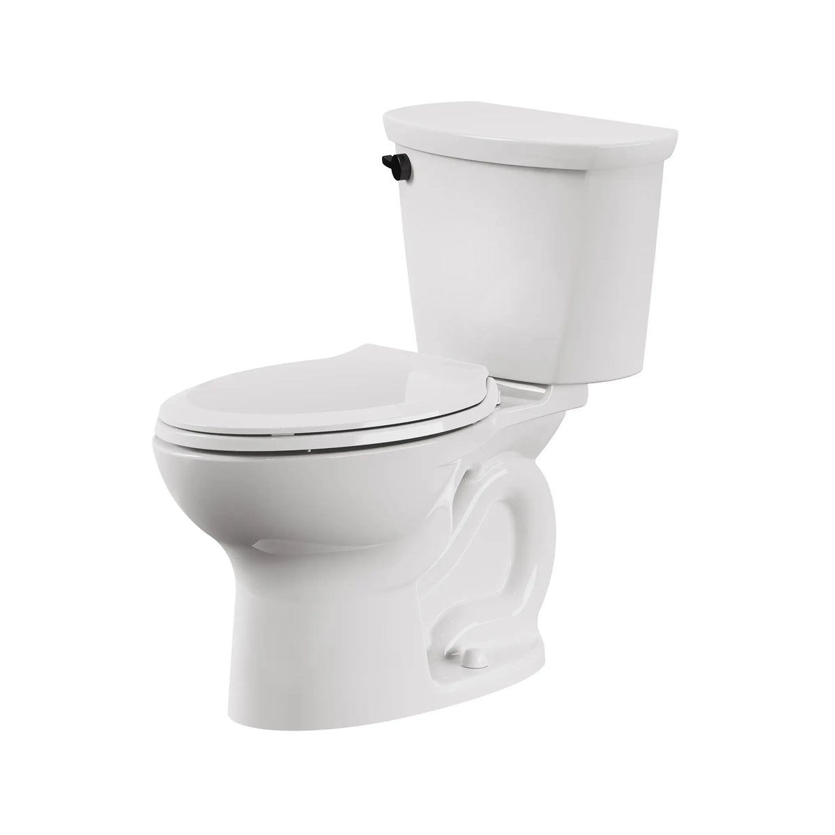 Toilette Cadet® PRO, 2 pièces, 1,28 gpc/4,8 lpc, à cuvette allongée à hauteur de chaise, sans siège // BLANC // 244905_Cadet_SiloLeft_215AA104.020_0001_MAY2024_CDNwebp.webp