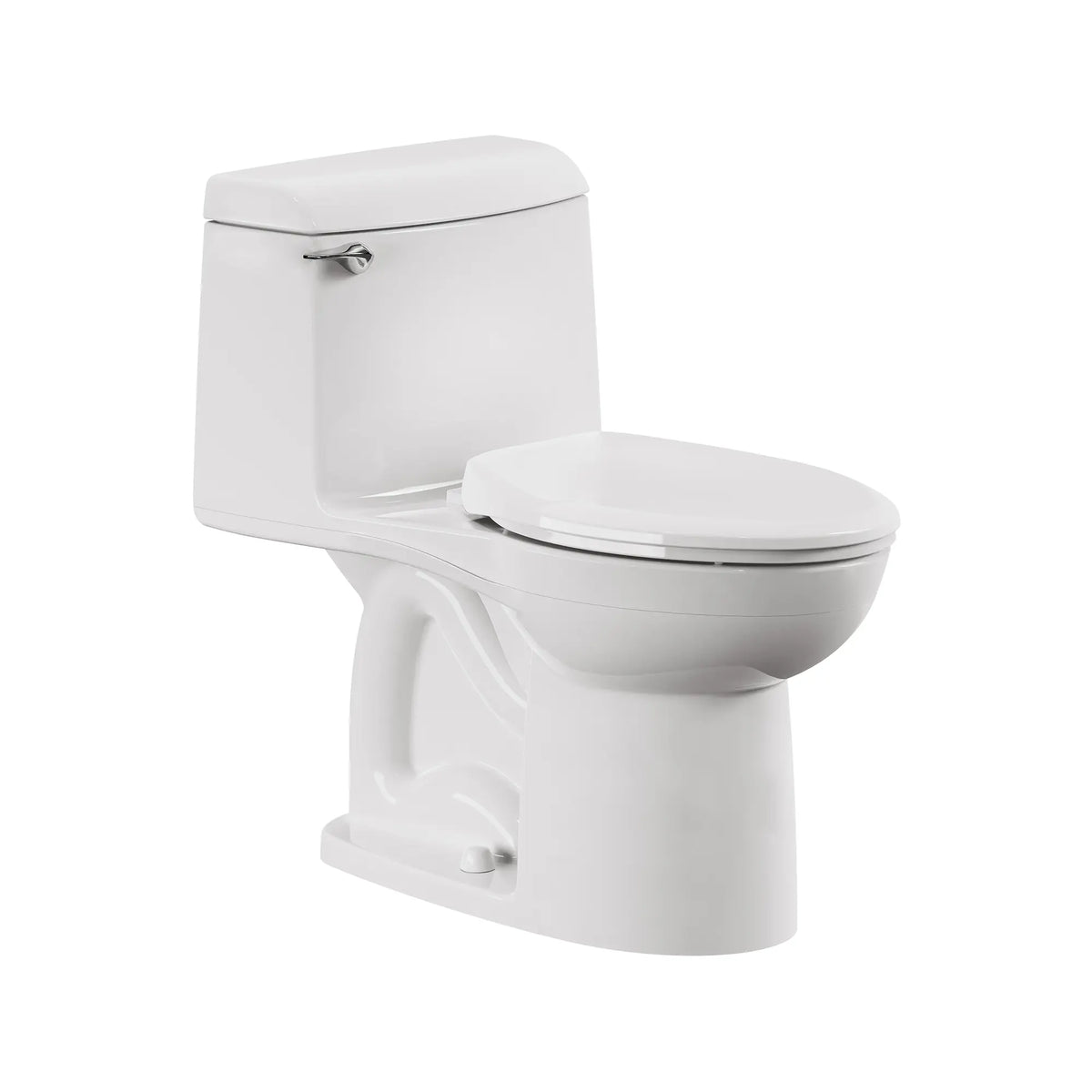 Toilette monopièce Champion® 4, 1,6 gpc/6,0 lpc, à cuvette allongée à hauteur de chaise avec siège // BLANC // 245521_Champion_SiloRight_613AA001.020_2034314.020_0001_APRIL2024_CDNwebp.webp