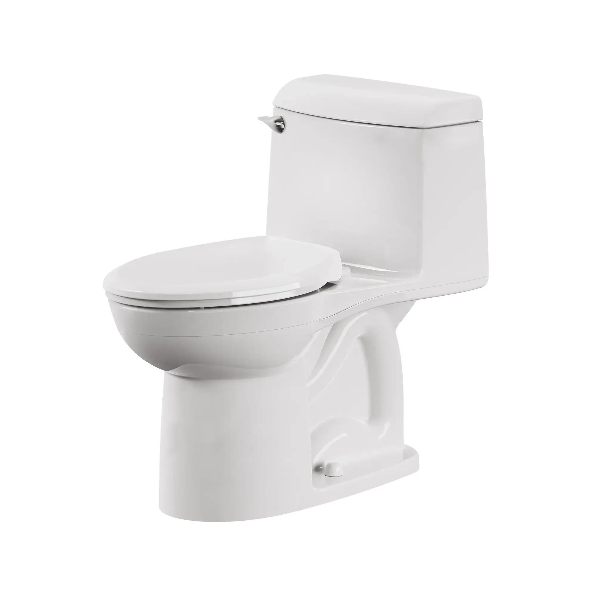 Toilette monopièce Champion® 4, 1,6 gpc/6,0 lpc, à cuvette allongée à hauteur de chaise avec siège // BLANC // 245523_Champion_SiloLeft_613AA001.020_2034314.020_0001_APRIL2024_CDNwebp_adabe937-3626-48d8-8352-8002a32408f9.webp