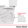 [3380526ST.020] Toilette complète Cadet® 3, 2 pièces, chasse double 1,28 gpc/4,8 lpc,et 0,92 gpc/3,5 lpc, à cuvette allongée à hauteur de chaise et réservoir avec doublure, avec siège - Blanc