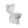 [2793528NT.020] Champion 4 Two-Piece 1.28 gpf/4.8 Lpf Chair Height Elongated Complete Toilet With Seat and Lined Tank - White