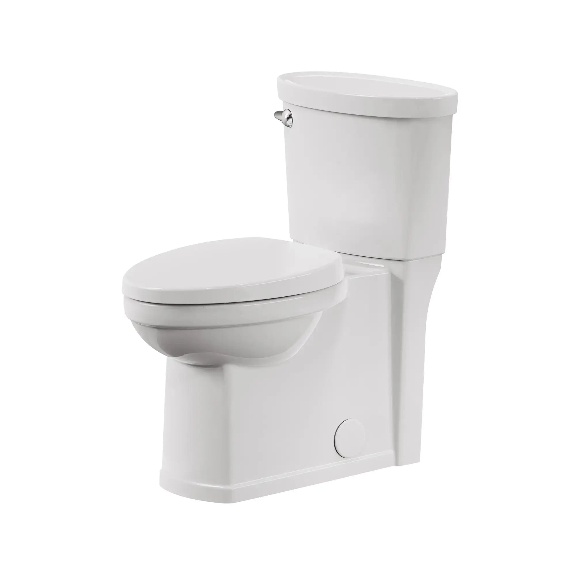 Toilette complète Décor, 2 pièces, 1,28 gpc/4,8 lpc, à cuvette allongée à hauteur de chaise, avec siège // BLANC // 246886_Decor__SiloLeft_715AA004.020_3193A-001B.020_4117A-101.020_5359.020_0001_JUNE2024_CDNwebp.webp