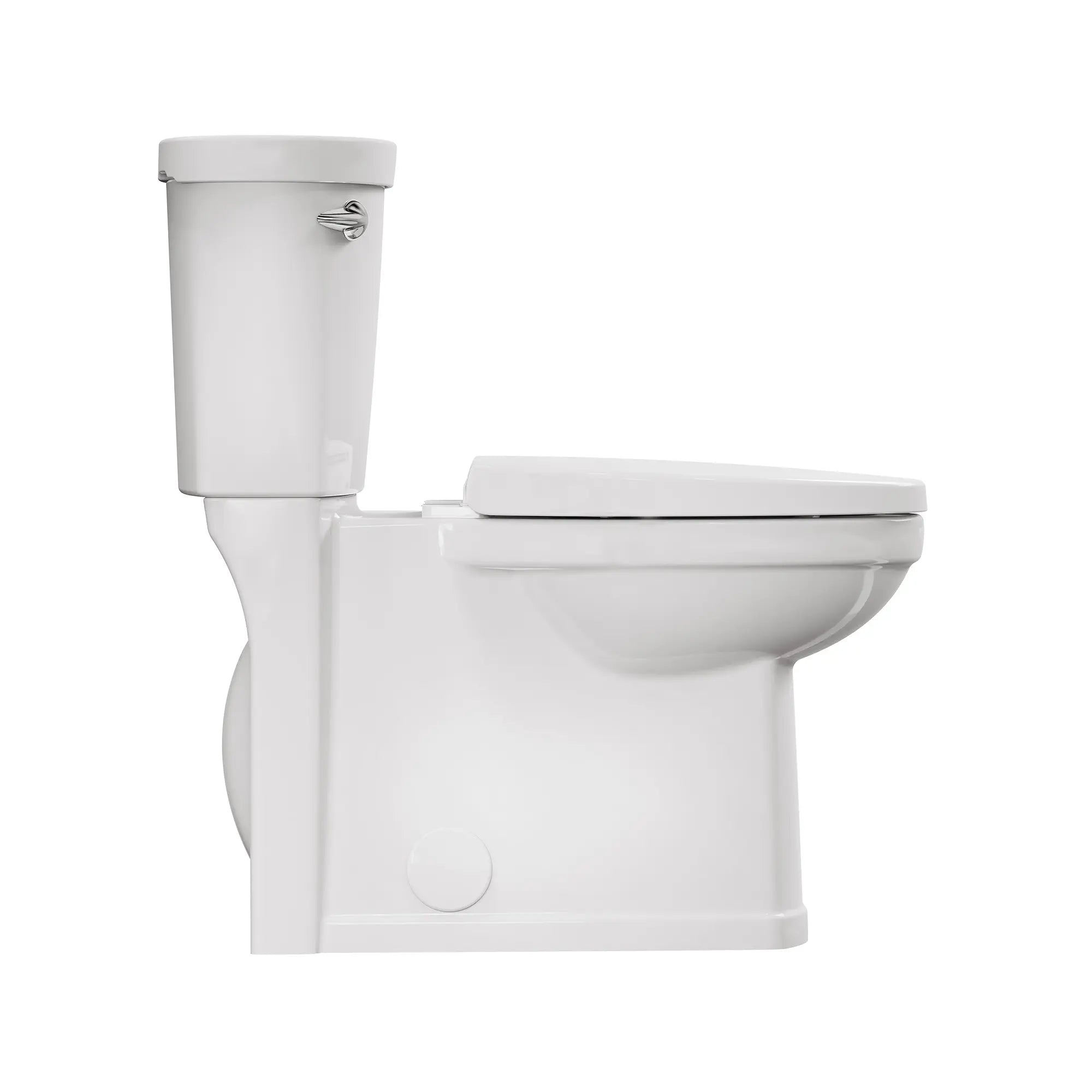Toilette complète Décor, 2 pièces, 1,28 gpc/4,8 lpc, à cuvette allongée à hauteur de chaise, avec siège // BLANC // 246957_Decor__SiloRightSide_715AA004.020_3193A-001B.020_4117A-101.020_5359.020_0001_JUNE2024_CDNwebp.webp