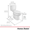 [250AA004.020] Colony®3 Two-Piece 1.6 gpf/6.0 Lpf Chair-Height Elongated Toilet Less Seat - White