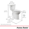 Cadet® PRO Two-Piece 1.28 gpf/4.8 Lpf Extra Tall Height Elongated Toilet Less Seat // WHITE // 247824_Cadet_Infographic_215TA104_0001_AUG2024_CDNwebp.webp