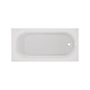 Princeton® PRO Steel 60 x 30-inch Above Floor Rough Integral Apron Bathtub with Right-Hand Outlet // WHITE // 247890_Princeton_SiloTop_1393202.020_0001_AUGUST2024_CDNwebp.webp