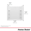 Princeton® PRO 60 x 30 x 60-inch Direct to Stud Subway Tile Bathtub Wall Set // WHITE // 248075_Princeton_Infographic_3961BWT60_0003_AUG2024_CDNwebp.webp