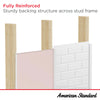 Princeton® PRO 60 x 30 x 60-inch Direct to Stud Subway Tile Bathtub Wall Set // WHITE // 248076_Princeton_Infographic_3961BWT60_0001_AUG2024_CDNwebp.webp
