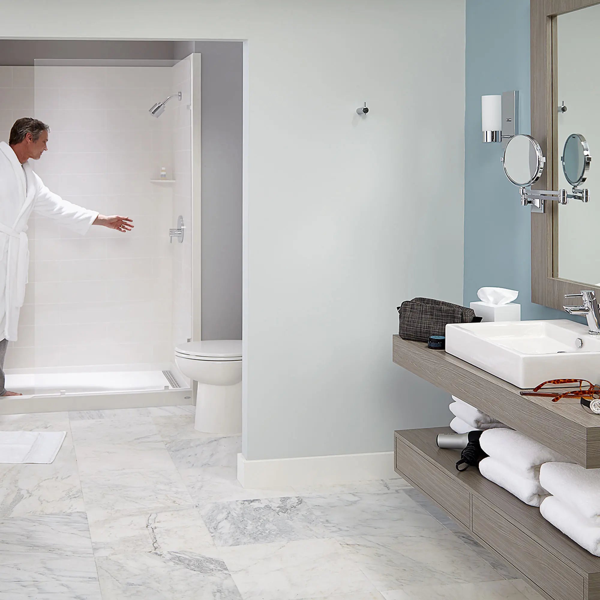 Serin® - Robinet de salle de bain monotrou à poignée unique 1,2 gpm/4,5 L/min avec poignée à levier // CHROME POLI // 258795_L-2064131002_1_CDNwebp.webp