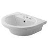 [0403004.020] Tropic® Petite 4-Inch Centerset Pedestal Sink Top - White