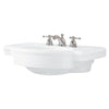 [0282008.020] Retrospect® 8-Inch Widespread Pedestal Sink Top - White