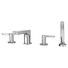 [T105901.002] Studio® S  Bathtub Faucet With Lever Handles and Personal Shower for Flash® Rough-In Valve - Polished Chrome