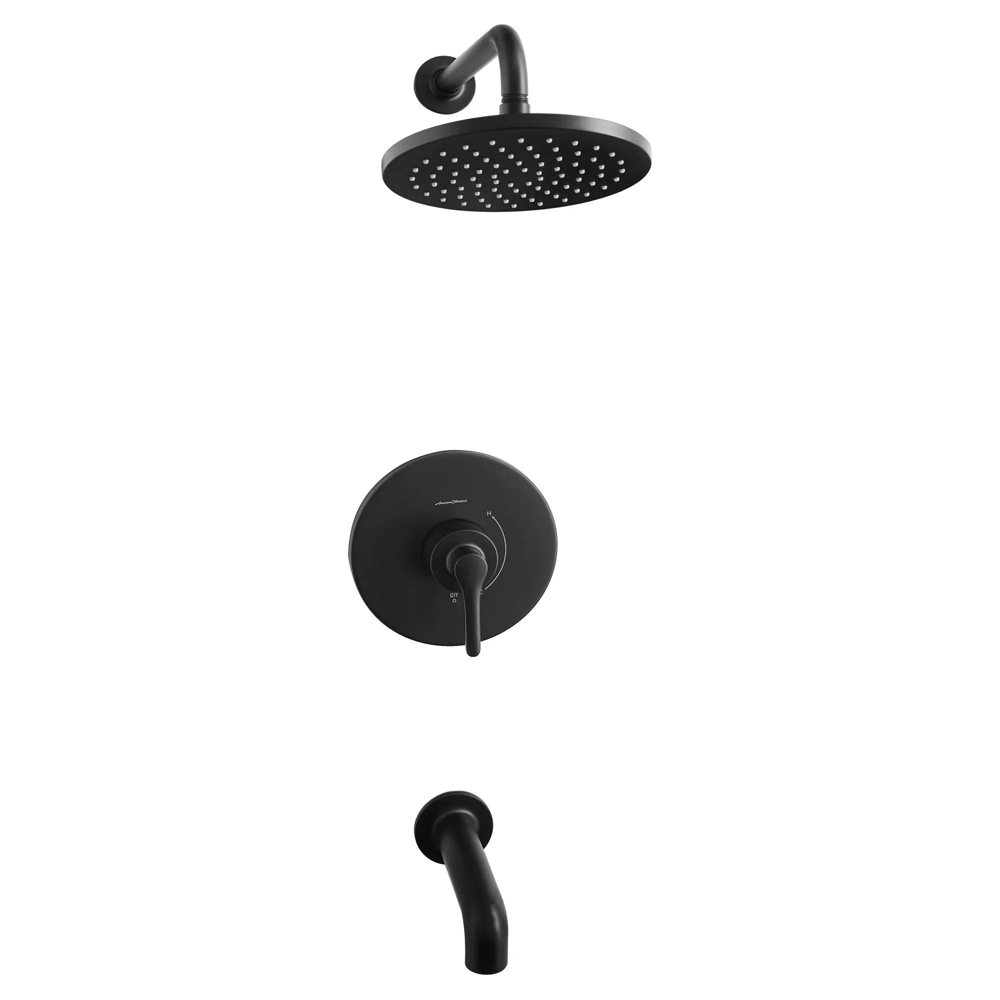Bec de baignoire Studio® S de 6 po, sans inverseur, à glissement  // NOIR MAT // 259051_T105502243_8888316243_CDNwebp.webp