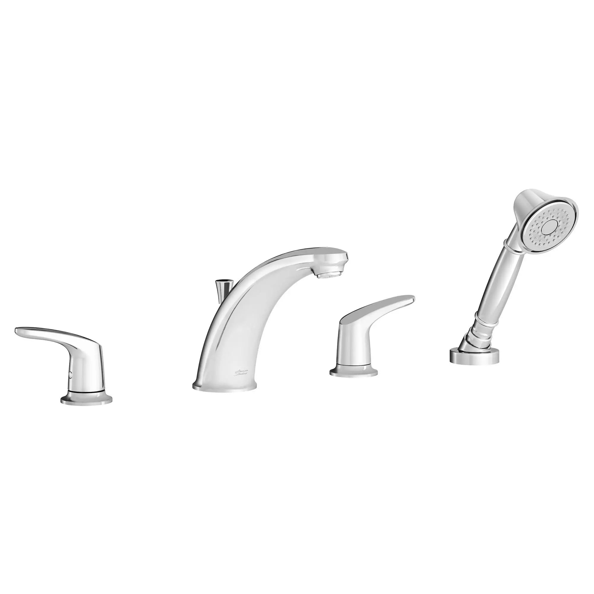 Colony® PRO - Garniture de robinet brut Flash® pour baignoire avec poignées à levier et douchette // CHROME POLI // 259176_T075921.002_CDNwebp.webp